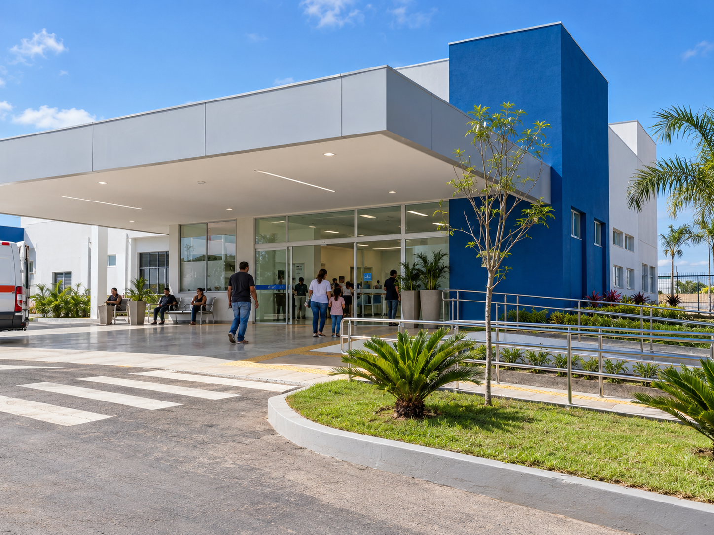 Exemplo de unidade pública de saúde em município
